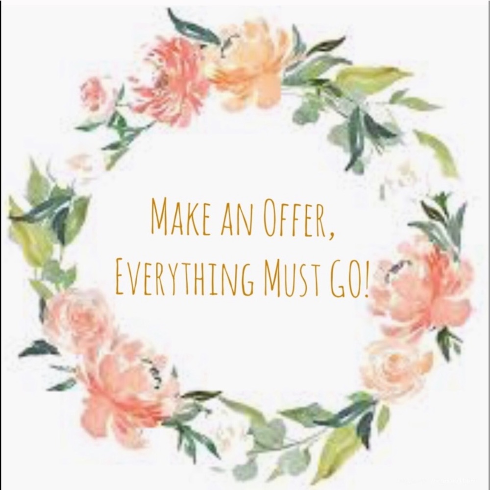 *****EVERYTHING MUST GO*****